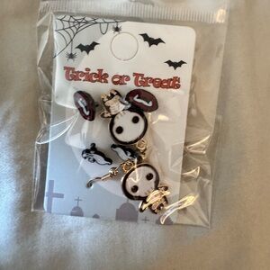 Halloween Skull Earrings set